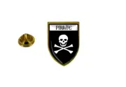 pins pin's flag national badge backpack hat shield world pirate skull