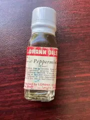 Vintage LorAnn Flavoring Oils Candy Baking Peppermint Oil New Old Stock Sealed