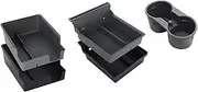 for Tesla Model 3 Model Y 2021-2023 Center Console Organizer Armrest Storage Box Cup Holder Insert Accessories Trim Interior