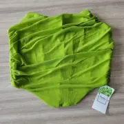 Fashion Classic Collection Sz Womens Med Lime/Green Ruched Boned Corset Zip-back