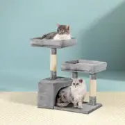 i.Pet Cat Tree 69cm Scratching Post Tower Scratcher Wood Condo House Bed Trees