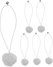 Mipcase 6pcs Cat Scratching Post Replacement Ball Replaceable Cat Spring Ball Cat Scratching Post Ball Cat Trees Hangings Ball Teasing Cat Ball Pet Plush