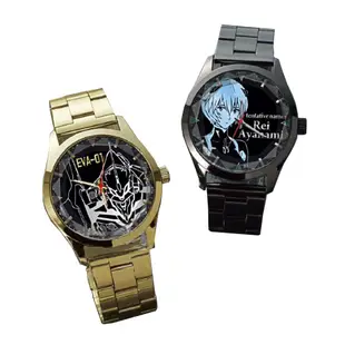 SEGA 新世紀福音戰士 EVA 手錶 黑色款 綾波零【酷比樂】