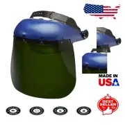 Professional Safety Face Shield with Padded Ratchet Headgear for Full Protection