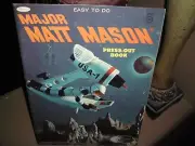 MAJOR MATT MASON PRESS-OUT BOOK WHITMAN RARE SCI FI OLD STORE STOCK NEW M 1969
