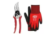 Felco Model 2 Secateurs with Gloves - Pruning shears work gloves - Genuine Felco