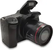 Domary Digital Camera 16X F-ocus Zoom Design Resolution 1920 * 1080 Supported S D Card 4 * AA Batter-y Powered Operated for Photos Taking S-tudio
