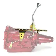 Deluxe Push Button Transmission Shifter Kit w/ 10" Chrome Arm for Ford FMX