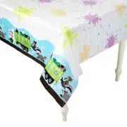 Fun Express Garbage Critters Party Plastic Disposable Tablecloth, 108" x 54"
