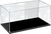 Acrylic Display Case for Lego Technic 42115 Lamborghini Sián FKP 37, 42143 Ferrari Daytona SP3, 42083 Bugatti Chiron, 42096 Porsche 911 RSR, 42056 42156 Dustproof Protection Clear Showcase