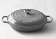 Le Creuset Casserole/Braiser 3.5 Quart Stone Slate