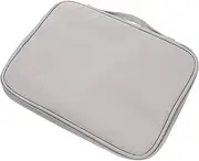 QUMIIRITY Liner Storage Bag Storage Card Travel Pouch Pencil Case Messenger Bag Bags Travel Toiletry Bag Duffle Bag Travel Accessories Sling Bag Minis Suitcase Carry Plane Grey Polyester
