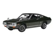 AUTOart 1/18 Toyota Celica Liftback 2000GT RA25 1973 MossGreen Plastic Model Car