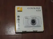 New in Box - Nikon Coolpix S33 13.2MP Waterproof Camera - WHITE - 018208264957