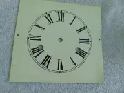 MODERN REPRODUCTION MINI OGEE COTTAGE CLOCK REPLACEMENT METAL DIAL PARTS