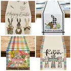 Linen Flower Table Cloth Kitchen Dining Table Decoration Home Decorations