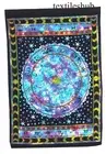 Zodiac Astrology Poster Indian Tie Dye Mandala Tapestry Wall Hanging Decorative