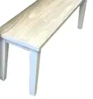 Marima Provincial Bench Solid Hardwood timber white 124 cm