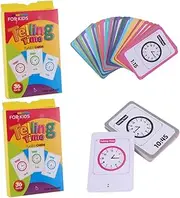 Hohopeti Interactive Learning Toys Digital Clocks Set for Boys and Girls 2pcs Telling Time Reading Clocks Educational Toys for Boys and Girls