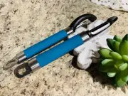 Set of 2 Core Kitchen Stainless Steel Seed Remover Peeler Corer Kitchen U33