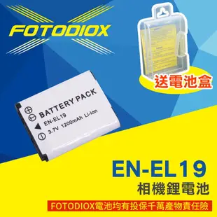 【199超取免運】[享樂攝影]FOTODIOX EN-EL19 相機鋰電池 for Nikon S6600 S6700 ENEL19 NP-BJ1 SONY RX0【全壘打★APP下單跨店最高20%點數回饋!!】