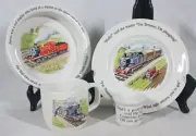 RARE! 1984 VINTAGE WEDGWOOD THOMAS THE TANK ENGINE 4-PIECE PLACE SET NEW IN BOX