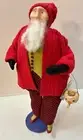 Vtg NWT Back Porch Friends Cody Foster Jolly Plump Santa Figure 13.5"H Snowman