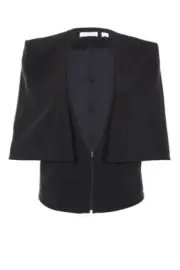 Sass & Bide THE LUCKY CHARM Silk Capelet Cape NWT RRP $450 Size 38 8 FREE POST