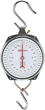 Heavy Duty Hanging Scale 450lb/200kg Game Scale with Large 8 Inch Dial Perfect for Kitchen, Fishing, Hunting, and Farms