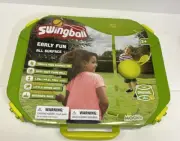 Mookie Classic All Surface EARLY FUN Portable Swingball Game New Sealed Green