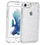 Phone Case Compatible with iPhone 6 & iPhone 6/6s 4.7-Inch Clear Glitter