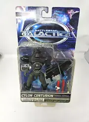 Battlestar Galactica Trendmasters Cylon Centurion Android Warrior Black - READ