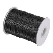 Beading Thread Bracelet Weave Craft Cord 1mm 159M/Roll, Black