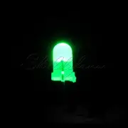 50PCS Super Bright 3mm Round Top Diffused Green Light Emitting Diode Lamps
