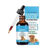 Dog Cough Syrup For Smooth Breathing, Immune Enhancement, Vitality, Overall Health Dietary Supplement 60ML brown One Size
