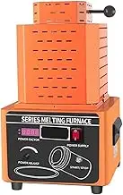 Metal Smelting Machine,Electric Gold Melting Furnace 5000W,1600℃ /2912℉ Digital Melting Furnace Machine,Metal Casting Kit With Graphite Crucible, Smelting Time 3-5 Minutes(2KG)