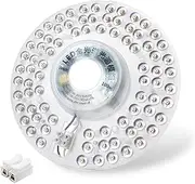 LED Panel Light Ceiling Lights LED Module 220V Ceiling Fan LED Light Kit 20W 40W 60W 100W Round Replacement LED Panel Board(100W Three-Color Light)