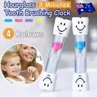 3 Mins Hourglass Sand Timer Kids Gifts Egg Kitchen Smiley Tooth Brushing Clock