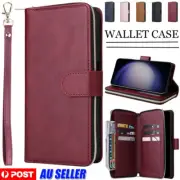 For Samsung A55 A35 A15 A16 A56 A53 Case Wallet Zip Card Holder Leather Cover