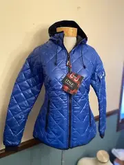 Wuxly Movement Quilted Lightweight Hooded Lynx Versa Jacket XS NWT