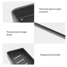 (Without Hooks)Shower Caddy Wall Mount Shelf Basket Aluminium Large Capacity SP