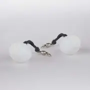 Prism Poi Handles (Knobs) w/ Swivel - Pair