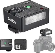 Godox iM30 Mini Camera Flash GN15 Camera Speedlite 7 Power Levels 3.6s Recharge Time with Single Contact Hot Shoe Replacement for Canon, Nikon and Sony Mirrorless Cameras