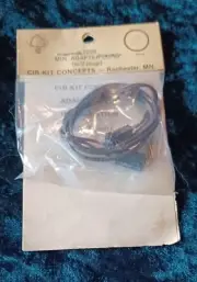 Vintage Miniature Dollhouse Adaptor Cord (2 plugs)--Cir-Kit Concepts #1028