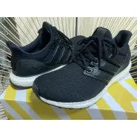 在飛比找蝦皮購物優惠-ADIDAS UltraBOOST LTD 黑 真皮 US1