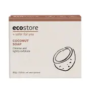 ecostore Coconut Exfoliating Soap 80g - Plant-Based & Eco-Friendly