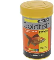 Goldfish Pellet Fish Food 1mm 45g 26030 Fish Tank Aquarium Aqua One