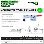 200LB Carbon Steel U-Bar Flange Base Horizontal Clamp: Heavy-Duty