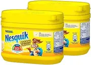 Nesquik Banana Flavoured Milkshake Powder Mix with Vitamin D and Calcium, 2 x 300g
