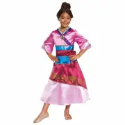Mulan Classic Disney Princess Heroine Cartoon Book Week Child Girls Costume